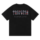 Trapstar T Shirts Trapstar Red Camouflage Print Casual Short Sleeve T-Shirt