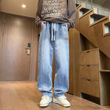 Unisex Jeans Vintage Tie-Dye Wash Jeans