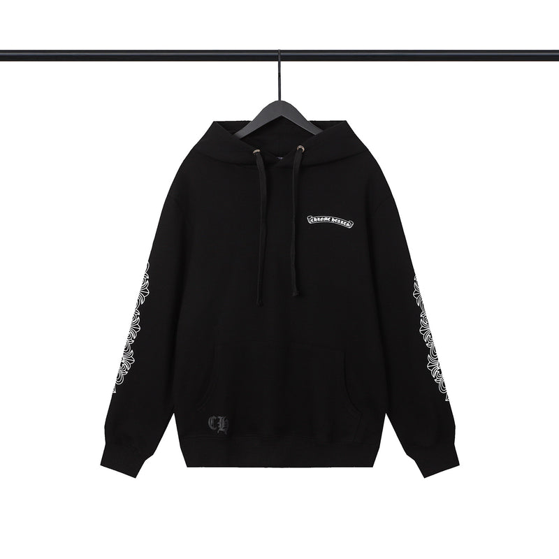 CHH Chrome Heart Hoodie Chrome Heart Sanskrit embroidered hooded