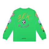 Chh Chrome Heart Long Sleeve Shirt Unisex Fashion Loose Long Sleeve Shirt