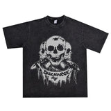 Rock Star T Shirt T-shirt Short Sleeve Loose Cotton Men and Women