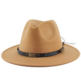 Walter White Fedora Men's and Women's British Fashion Top Hat Warm Felt Hat Gentleman