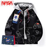 Nasa Jacket Men's Trendy Loose Jacket Spring, Autumn and Winter Couple Coat