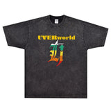 Rock Star T Shirt Uverworld Logo T-shirt Rock American Style Loose Trendy Men's Printed Short Sleeve