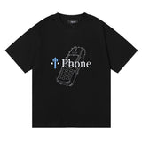 Trapstar T Shirts Trapstar Print Loose Casual Short Sleeve T-Shirt