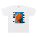 Rock Star T Shirt Sonic Youth Dirty T-shirt Audio Youth Band Rock Cartoon Loose Retro Short Sleeve
