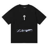 Trapstar T Shirts Trapstar Hip Hop Loose Casual Short Sleeve T-Shirt