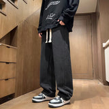 Unisex Jeans Men's Autumn and Winter Loose
