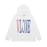 Vlone Hoodie autumn and winter hooded sweater for men and women