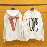 Vlone Hoodie Fall/Winter Limited Orange