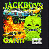Rock Star T Shirt Printed round Neck T-shirt Long Sleeve Loose Cotton