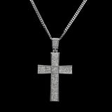 Jewelry Hip Hop Cross Diamond Pendant Necklace Crosses