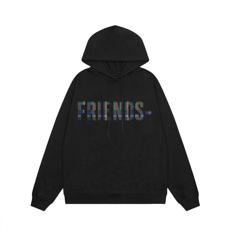 Vlone Hoodie Autumn and Winter Pullover Hooded Sweater Men