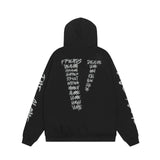 Vlone Hoodie Autumn and Winter Signature Big V Letter