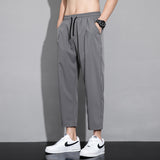 Nasa Sweatpants Men's Summer Loose Straight Men's Sports Wide Legs Casual Pants