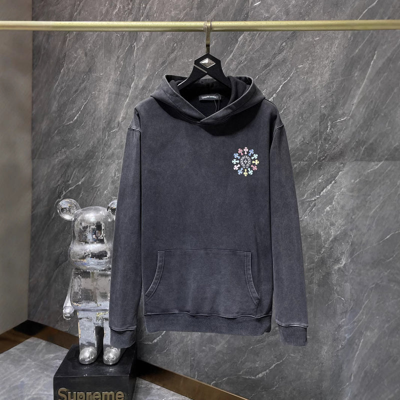CHH Chrome Heart Hoodie Chrome Heart Chrome cotton terry zipper pullover hooded