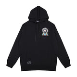 CHH Chrome Heart Hoodie Big Horseshoe Colored Cross Sanskrit Letter Sweater