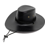 Walter White Fedora Western Cowboy Hat Men's Big Brim Jazz Outdoor Travel Sunshade