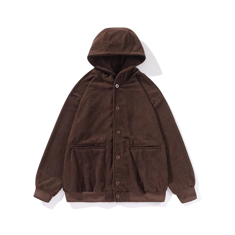 Unisex Baseball Jersey Fall Vintage Oversize Jacket