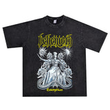 Rock Star T Shirt Behemoth Dark Metal Behemoth Rock Band Printed T-shirt Men and Women