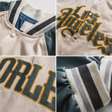 Men's Baseball Jacket Men's Vintage Spring and Autumn Wide Jacket