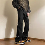 Unisex Jeans Retro Jeans Men's Spring and Autumn Straight Casual Pants