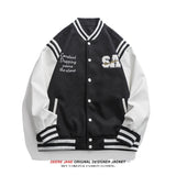 Men's Baseball Jacket Men's Spring and Autumn Loose Versatile Casual Jacket Jacket