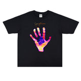 Rock Star T Shirt George Harrisont Short Sleeve Loose Men and Women