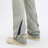 Unisex Jeans Zipper Jeans Vintage Summer Ripped Pants