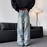 Unisex Jeans Men's Autumn Loose Straight