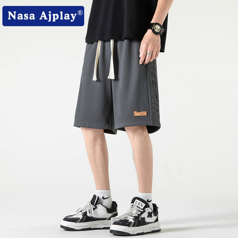 Nasa Shorts Shorts for Men Summer Fashion Brand Student Sports Pants