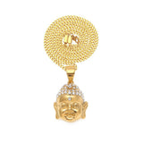 Jewelry Stainless Steel Plated Hip Hop Pendant Necklace rapper
