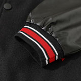 Unisex Baseball Jersey Splicing Embroidered Baseball Jacket