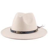 Walter White Fedora Men's and Women's British Fashion Top Hat Warm Felt Hat Gentleman