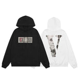 Vlone Hoodie Fall/Winter Dollar Big V Letter Hooded