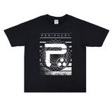 Rock Star T Shirt Periphery Band Printed T-shirt Short Sleeve Loose Men and Women