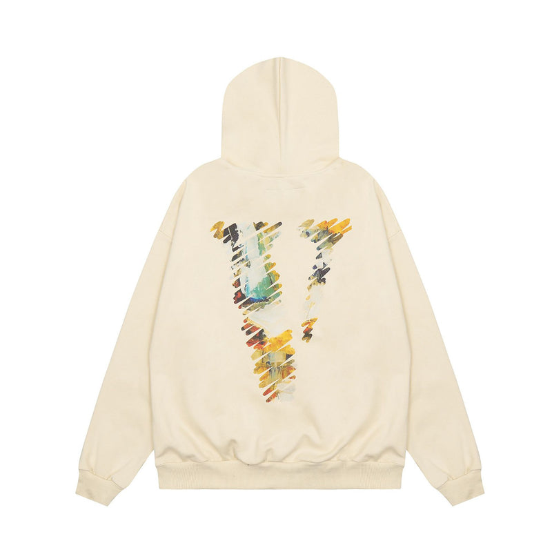 Vlone Hoodie Autumn and Winter Phantom Big V