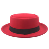 Walter White Hats Bowler Men's Hat Wool Woolen Hat Female Felt Cap Curling Small Brim