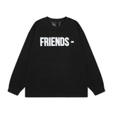 Vlone Sweatshirts Reflective Large V Letter Crew Neck