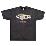 Rock Star T Shirt Led Zeppelin Mothership T-shirt Band American Style Loose Printed Short Sleeve
