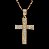Jewelry Hip Hop Cross Diamond Pendant Necklace Crosses