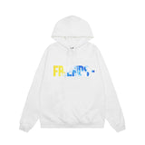 Vlone Hoodie autumn and winter gradual change big V letter