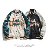 Men's Baseball Jacket Spring Baseball Uniform Men's Loose Vintage Jacket Jacket