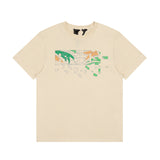 Vlone T Shirt Spring Summer Leaf Big V