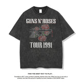Rock Band T Shirt Short Sleeve T-shirt