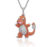 Pokémon Pendants Little Dragon Hip Hop Necklace