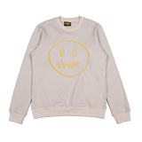 Drew House Sweatshirts Unisex Sketch Smiley Face Crew Neck Sweater