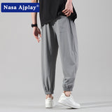 Nasa Sweatpants Men's Summer Loose Trendy All-Match Sports and Leisure