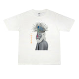 Rock Star T Shirt Printed Loose T-shirt Short Sleeve Cotton