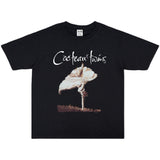 Rock Star T Shirt Cocteau Twins Band Printed T-shirt Pure Cotton Men and Women Washed Distressed